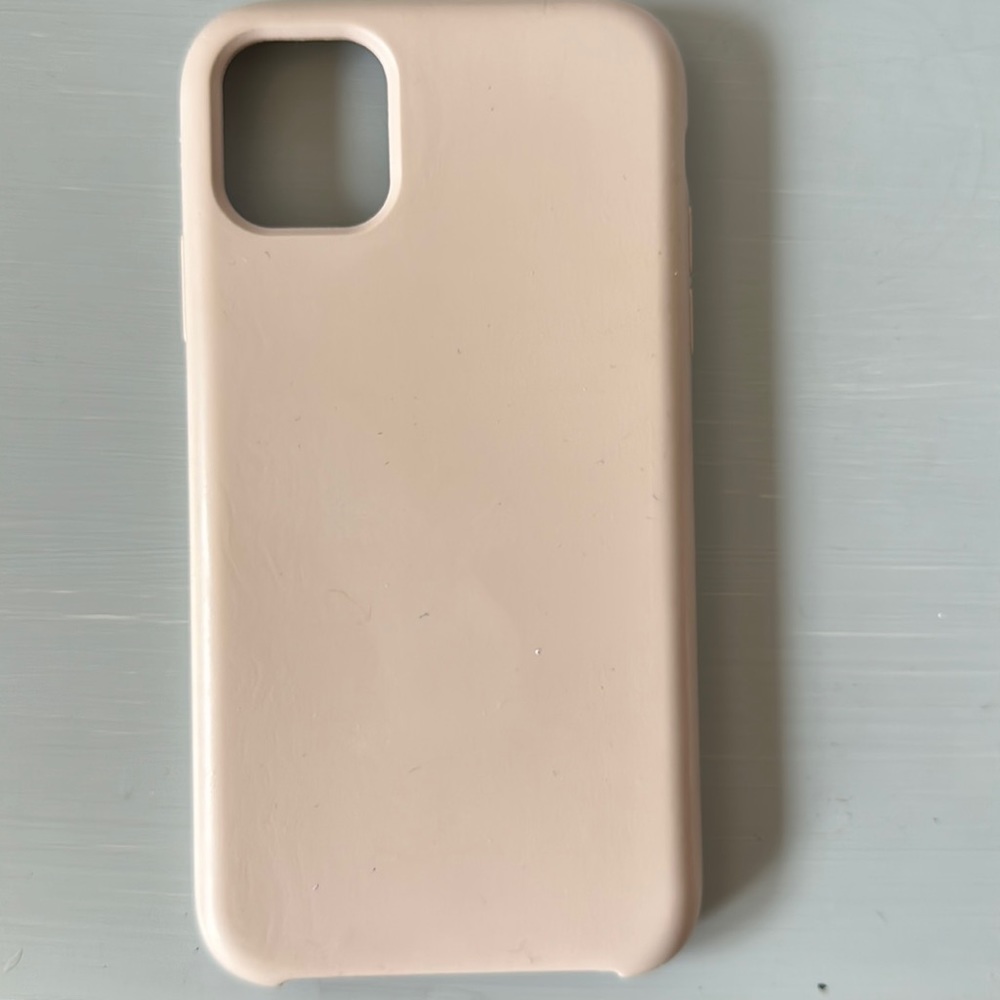 Silicone iPhone 11 phone case
